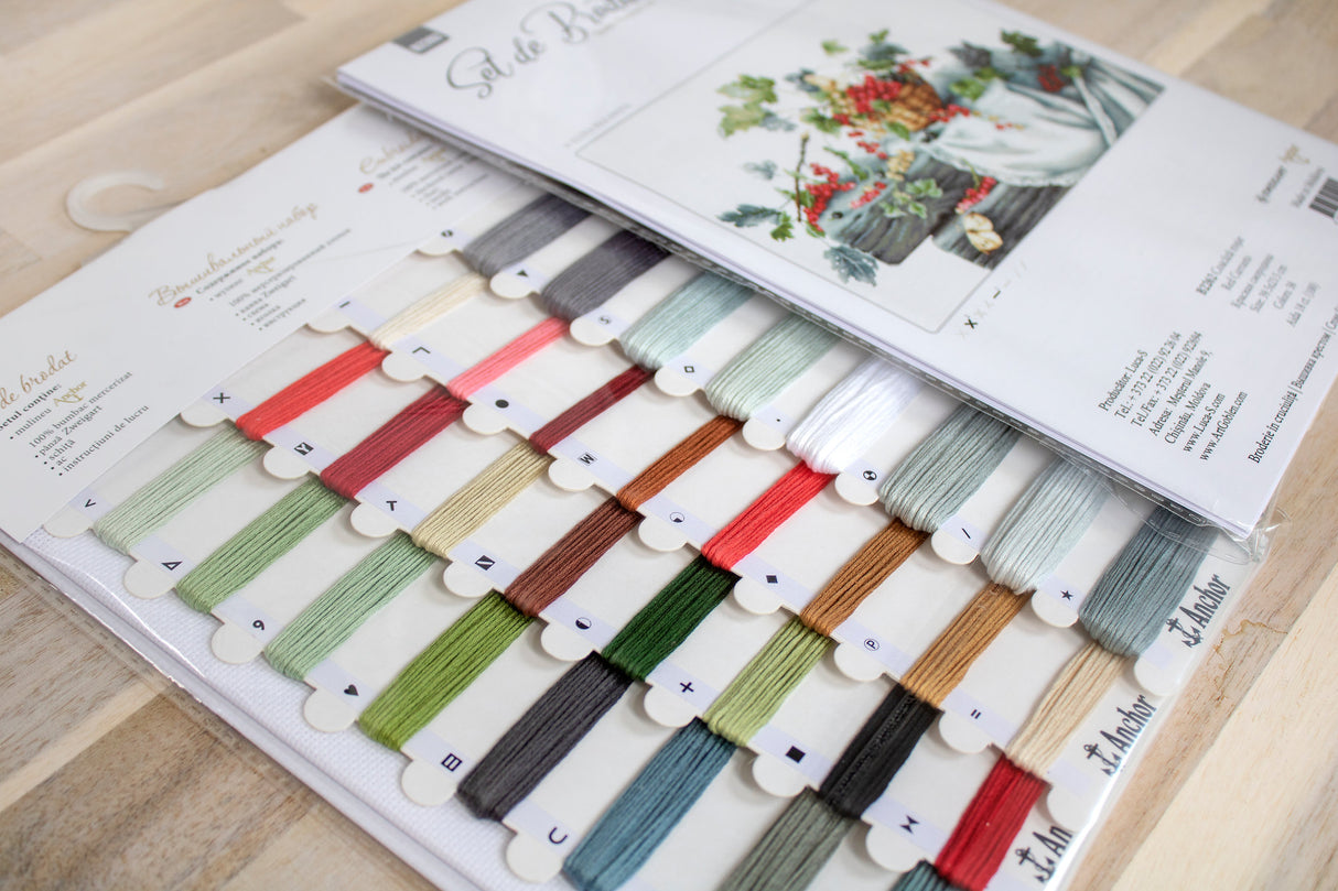 B2262 Red currants - Luca-S - Cross Stitch Kit