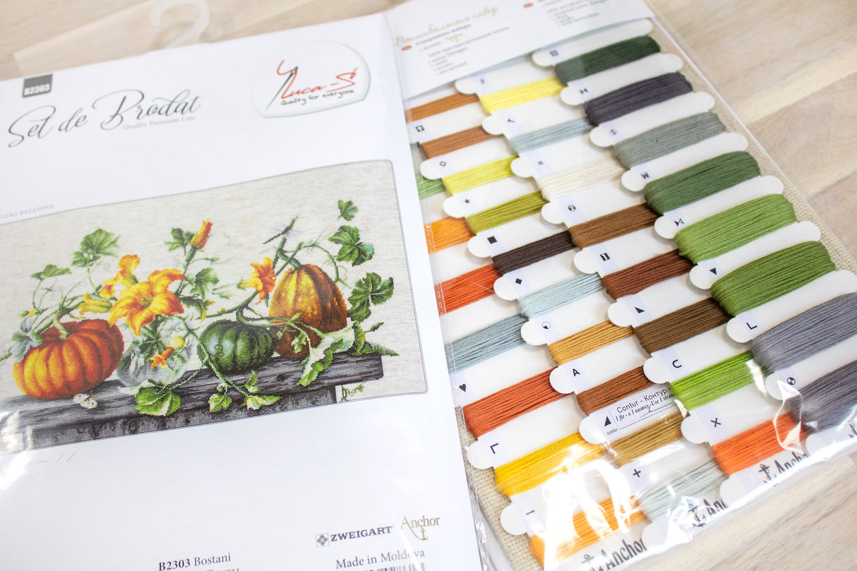 Kit de point de croix Luca-S « Pumpkin Splendor » - B2303