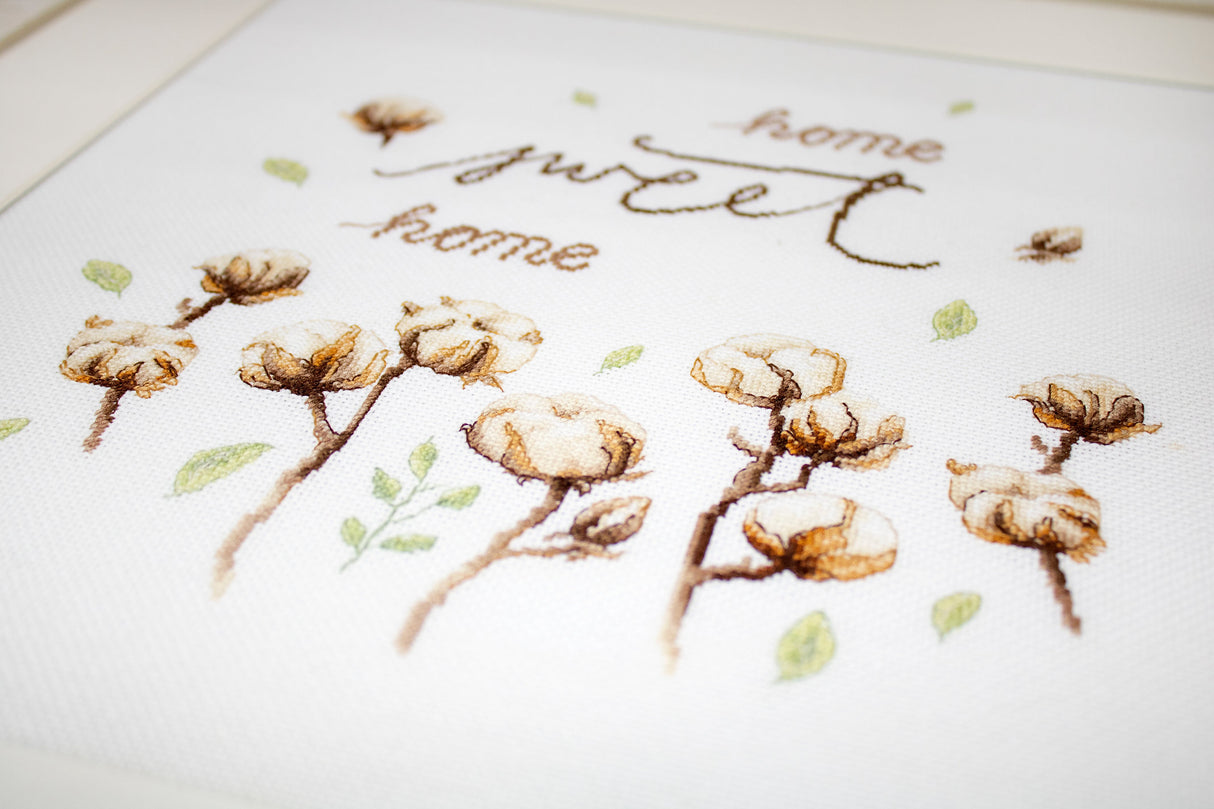 B2347 Cotton / Home Sweet Home - Luca-S - Cross Stitch Kit