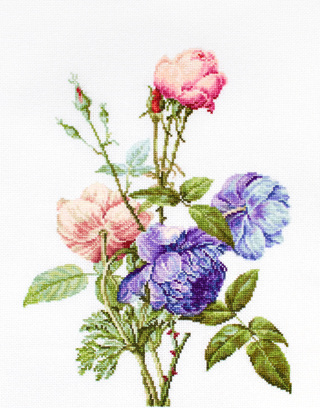 B2349 Bouquet de fleurs - Luca-S - Kit de point de croix