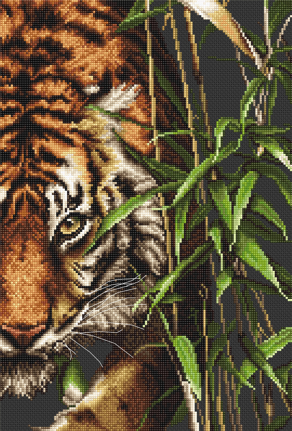 B2356 The Tiger - Luca-S - Cross Stitch Kit