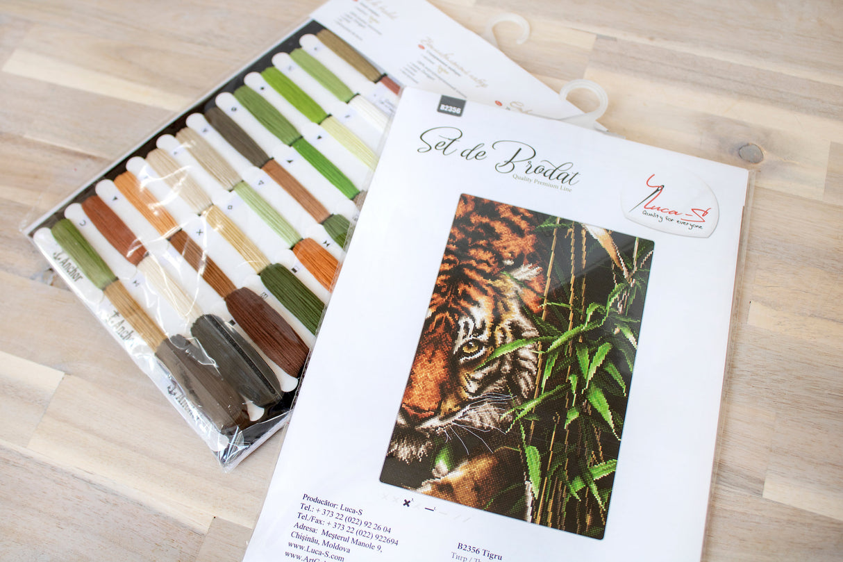 B2356 The Tiger - Luca-S - Cross Stitch Kit