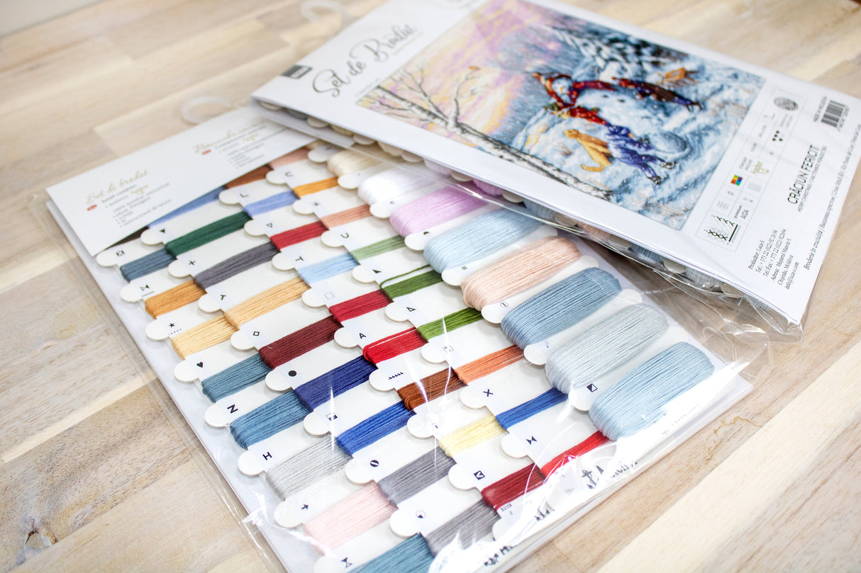 (Discontinued) B2358 Merry Christmas - Luca-S - Cross Stitch Kit