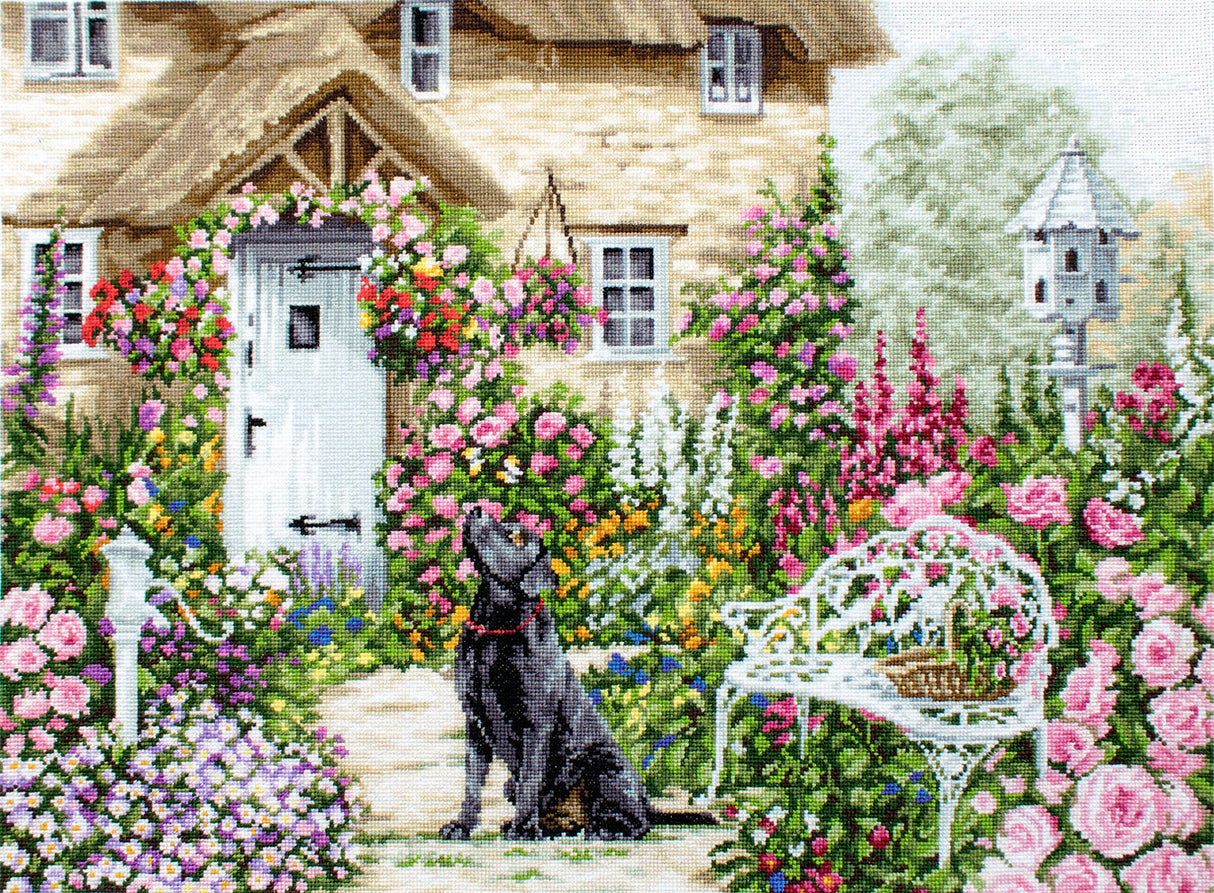 Cabin Garden - Luca-S Cross Stitch Kit B2377