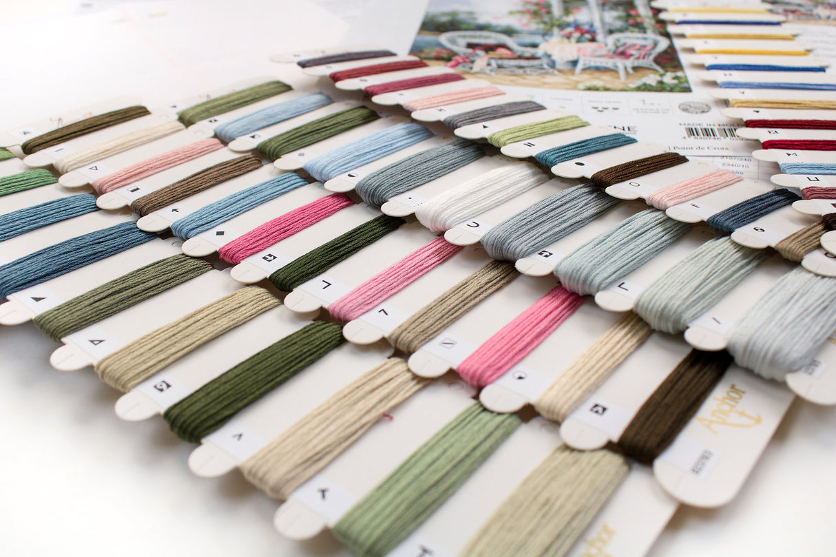 B2378 Souvenirs victoriens - Luca-S - Kit de point de croix