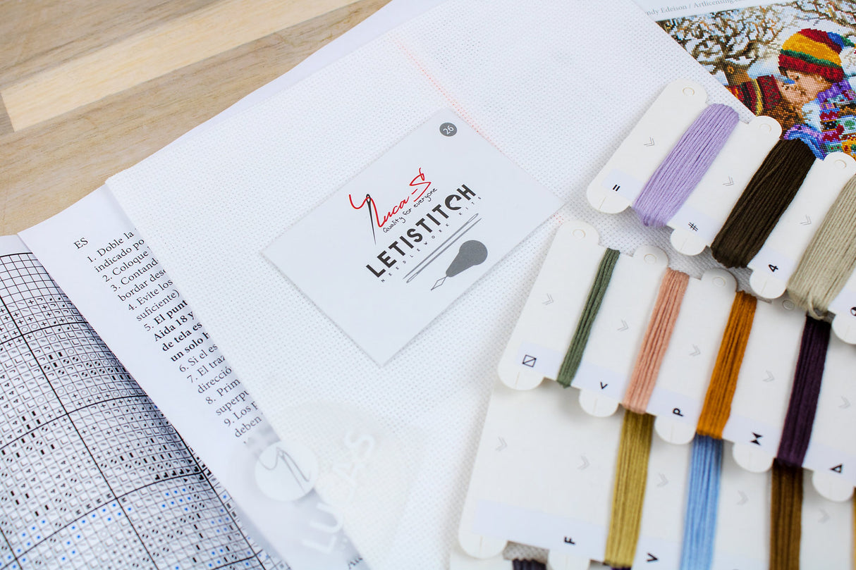 First kiss - B2389 Luca-S - Cross Stitch Kit