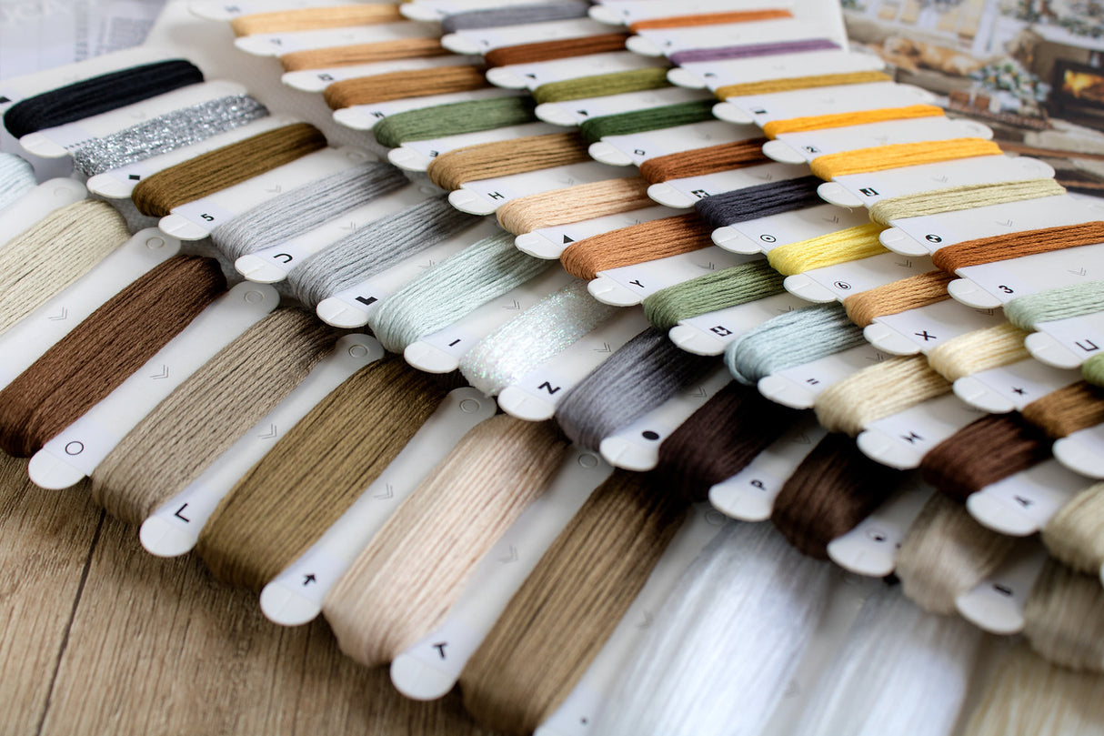 Cross Stitch Kit 'Dreaming of a White Christmas' - B2393 by Luca-S