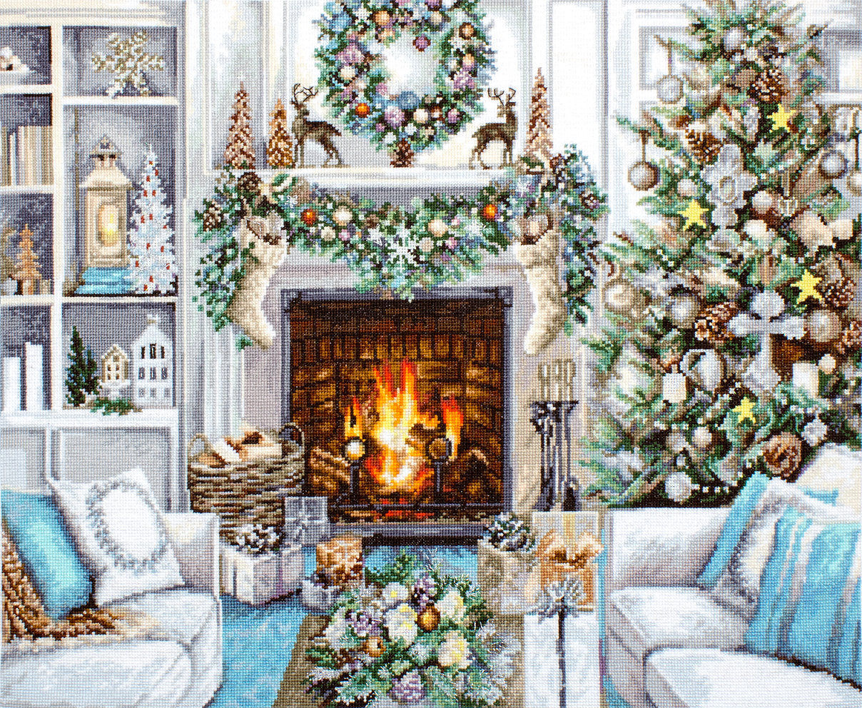 B2394 Christmas Interior - Luca-S - Cross Stitch Kit