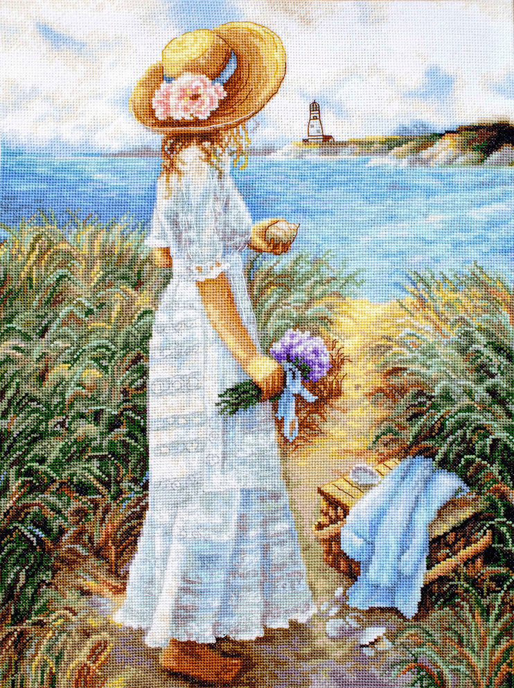 Une vue intime - Kit de point de croix Luca-S B2403