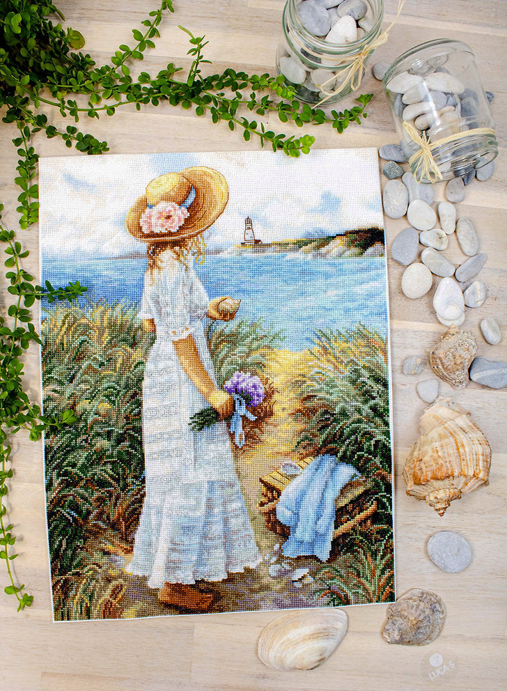 Une vue intime - Kit de point de croix Luca-S B2403