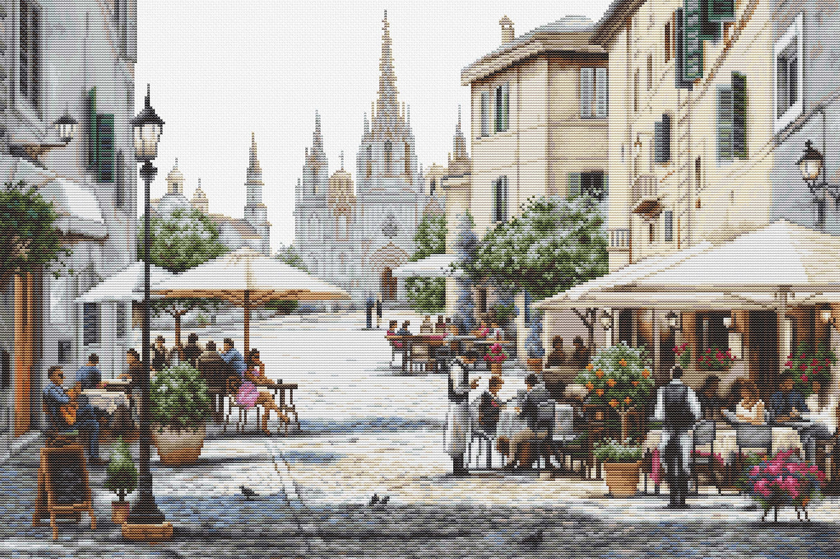 Barcelona Cathedral - B2411 Luca-S - Cross Stitch Kit