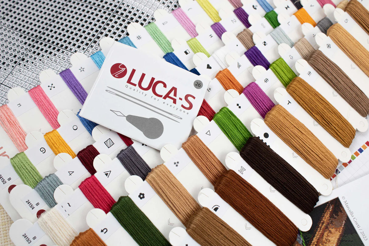 Cross Stitch Kit - Picasso Dog B2415 by Luca-S