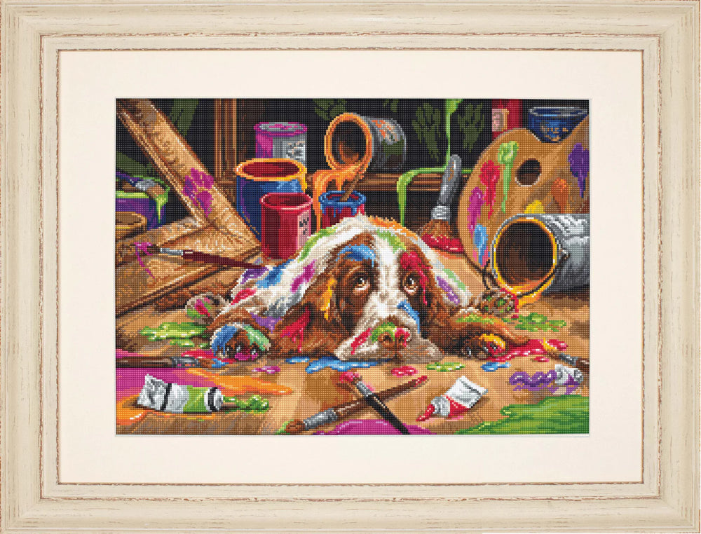 Cross Stitch Kit - Picasso Dog B2415 by Luca-S