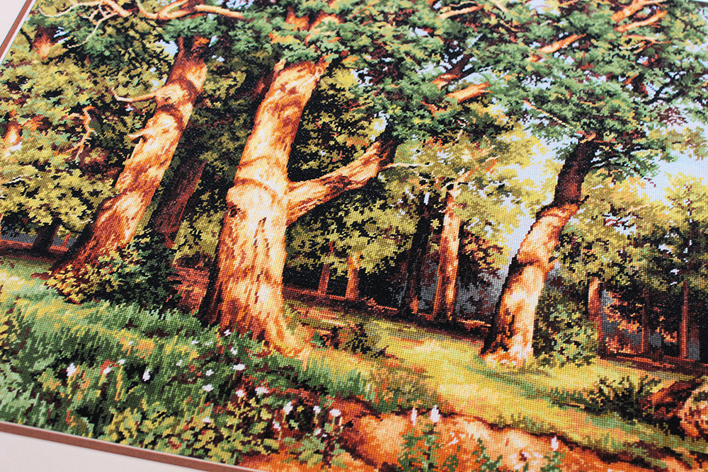 Kit de point de croix 'La forêt qui murmure' - B476 par Luca-S