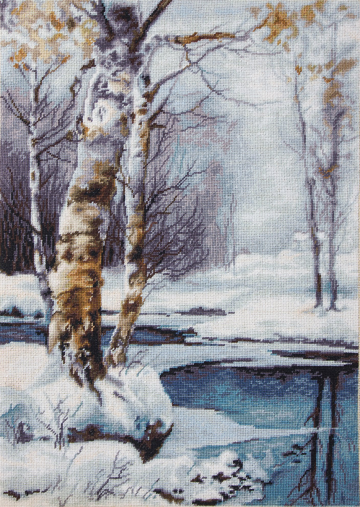 Cross Stitch Kit 'Winter Silence' - B560 Landscape by Luca-S