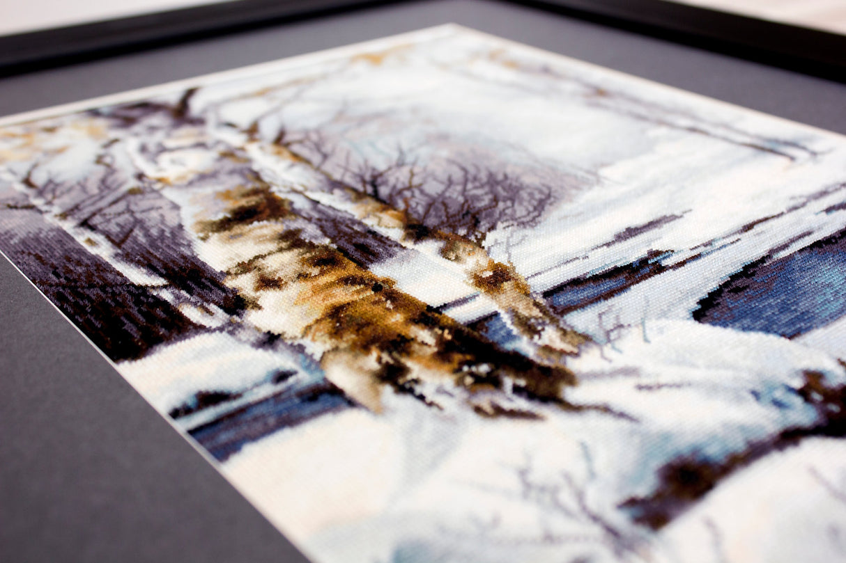 Cross Stitch Kit 'Winter Silence' - B560 Landscape by Luca-S