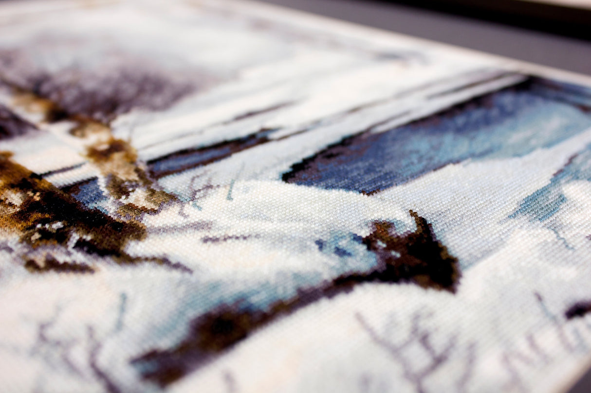 Cross Stitch Kit 'Winter Silence' - B560 Landscape by Luca-S