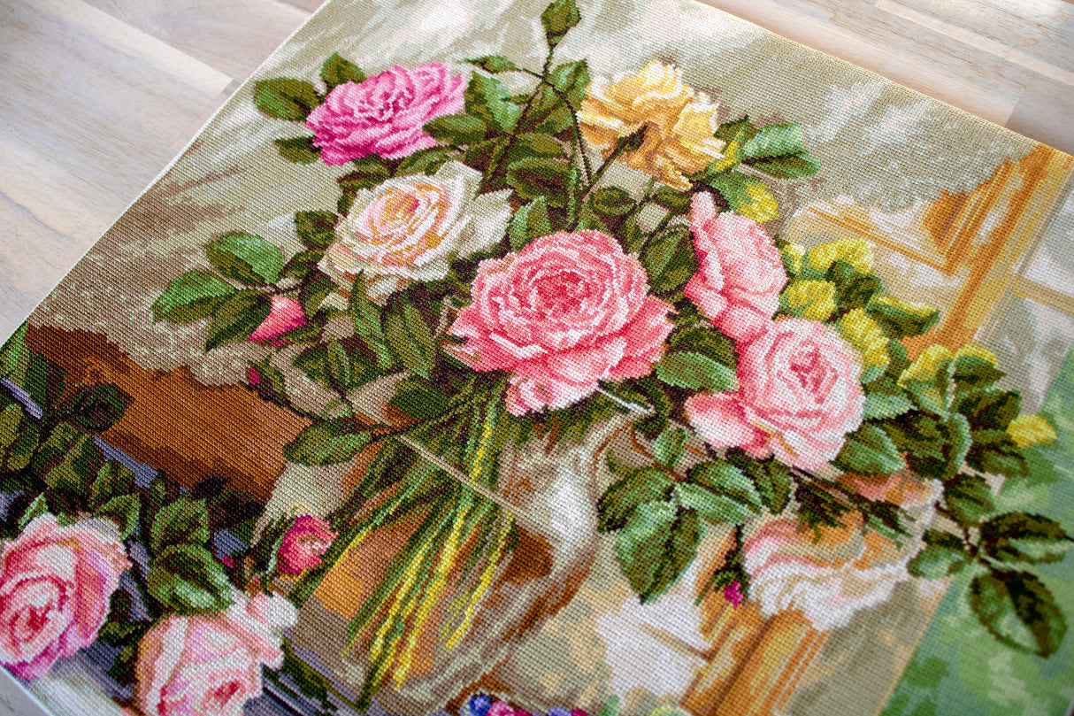 Still life with blueberries - B588 Luca-S - Cross Stitch Kit