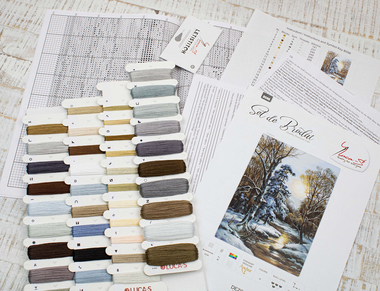 Thaw - B596 Luca-S - Cross Stitch Kit