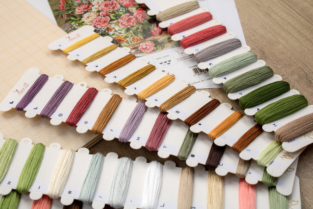 Princess's Bouquets - B603 Luca-S - Cross Stitch Kit