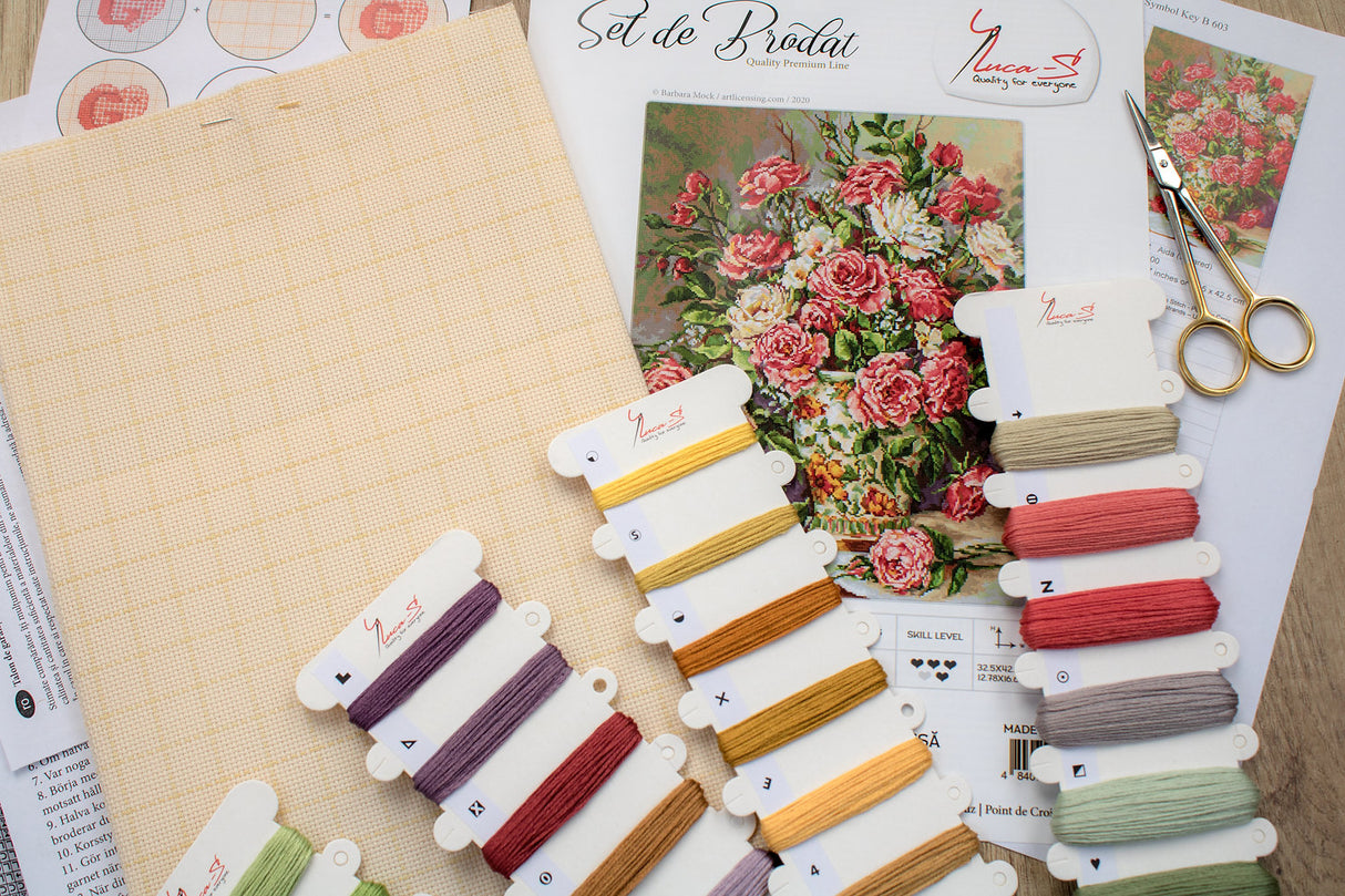 Princess's Bouquets - B603 Luca-S - Cross Stitch Kit