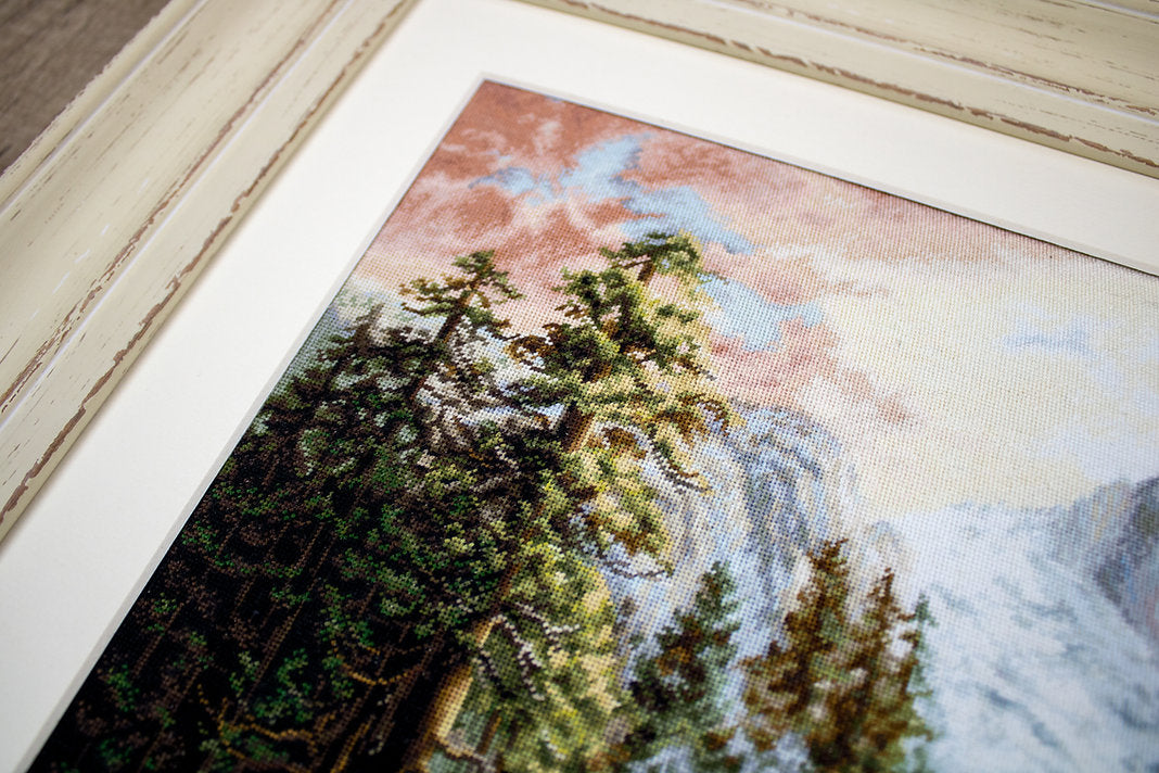 Kit de point de croix. Merveilles de la nature - B604 Luca-S