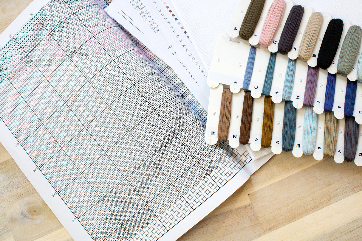 (Discontinué) B609 Winter - Luca-S - Kit de point de croix