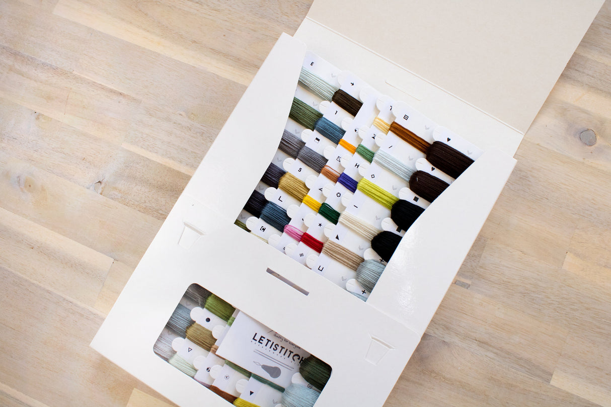 Kit de point de croix Cabane du campeur - B610 Luca-S Gold