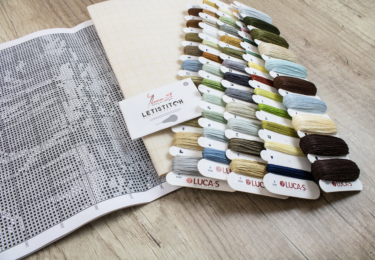 B612 Riding the Range - Luca-S Gold - Cross Stitch Kit