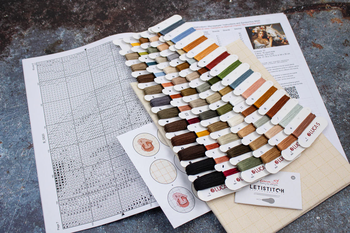 Organizador de hilos del kit Luca-S GOLD B620