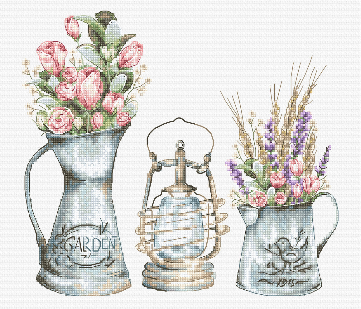 B7005 Lámpara - Luca-S - Kit de Punto de Cruz