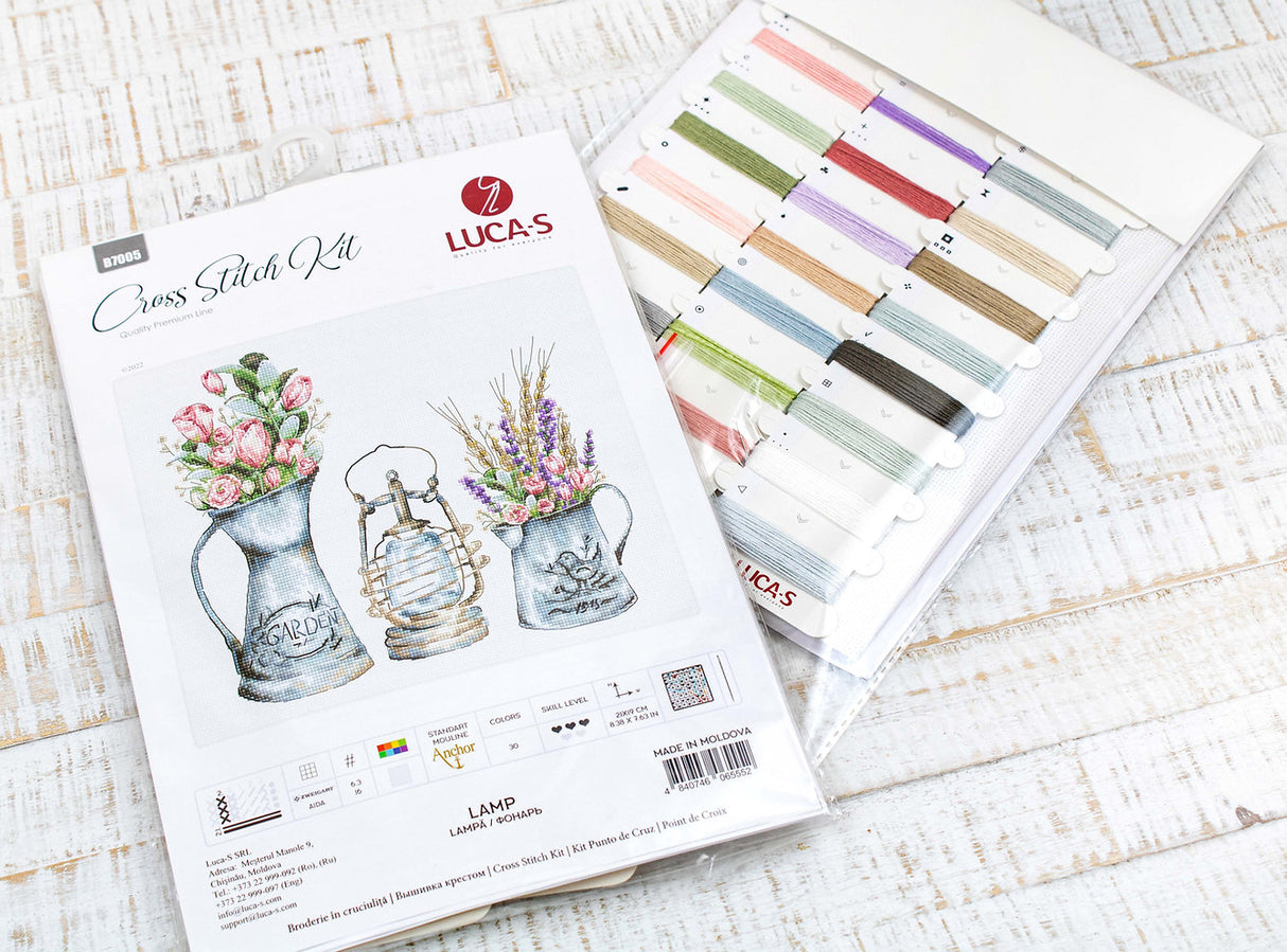 B7005 Lámpara - Luca-S - Kit de Punto de Cruz