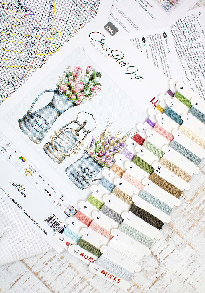 B7005 Lámpara - Luca-S - Kit de Punto de Cruz