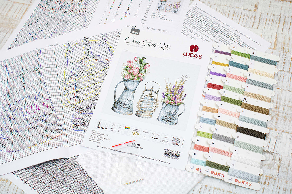 B7005 Lámpara - Luca-S - Kit de Punto de Cruz