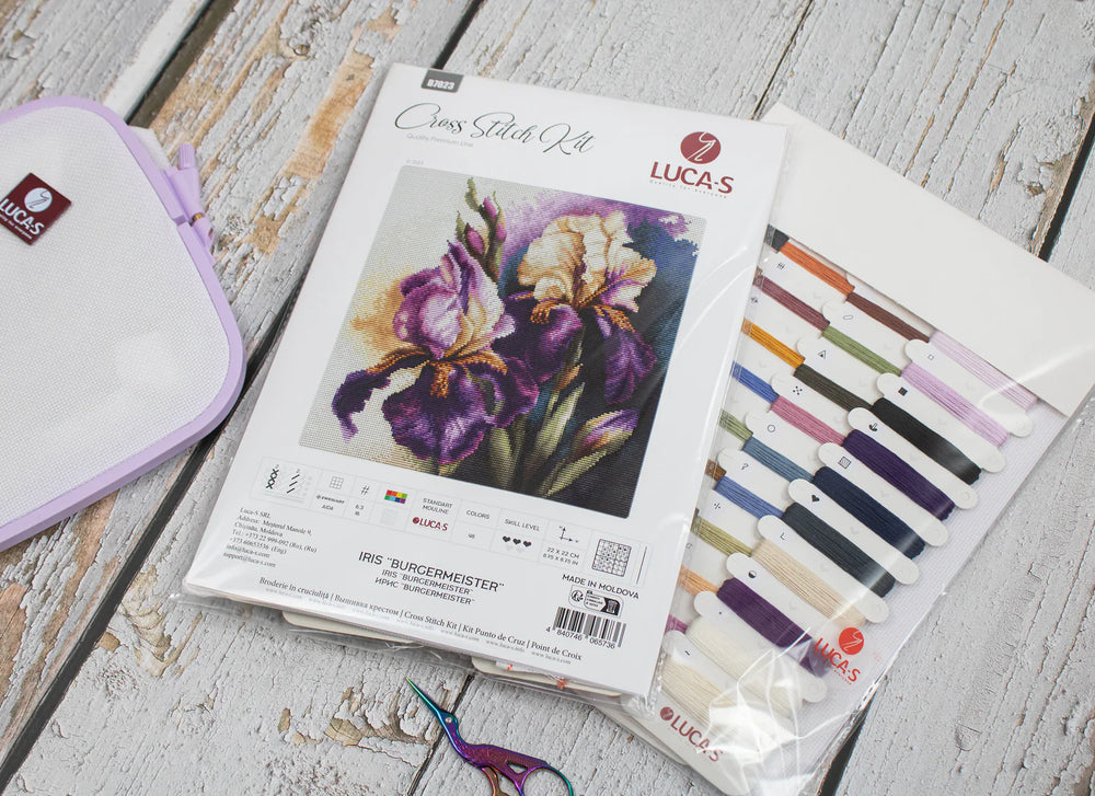 Kit de point de croix - Iris « Burgermeister » - B7023 Luca-S