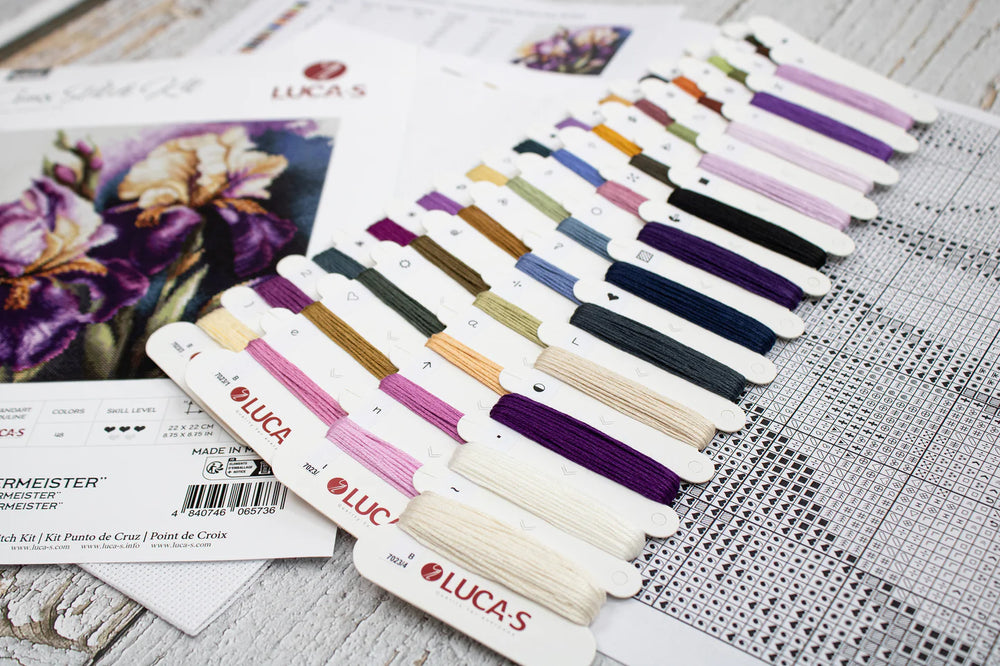 Kit de point de croix - Iris « Burgermeister » - B7023 Luca-S