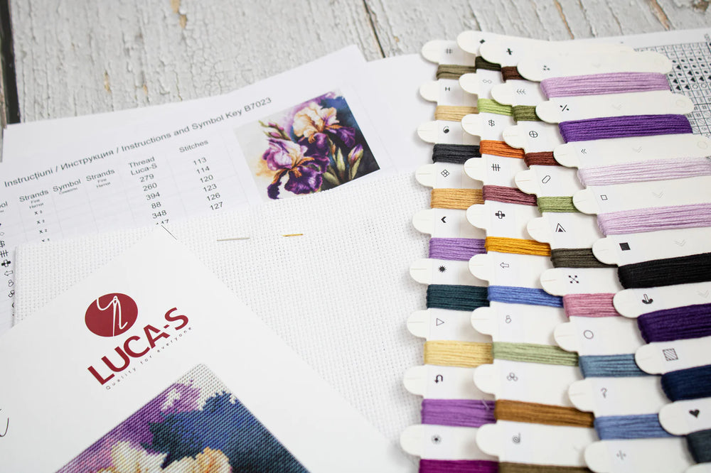 Kit de point de croix - Iris « Burgermeister » - B7023 Luca-S