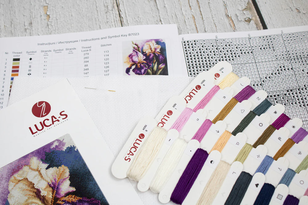 Kit de point de croix - Iris « Burgermeister » - B7023 Luca-S