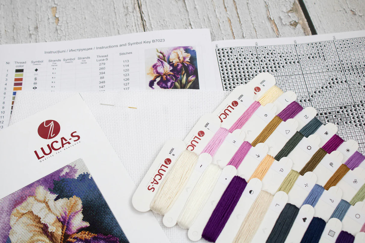 Kit de point de croix - Iris « Burgermeister » - B7023 Luca-S