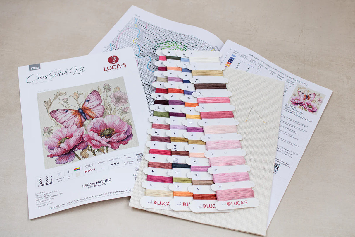 Kit de Punto de Cruz Luca-S - Naturaleza Onírica, B7032