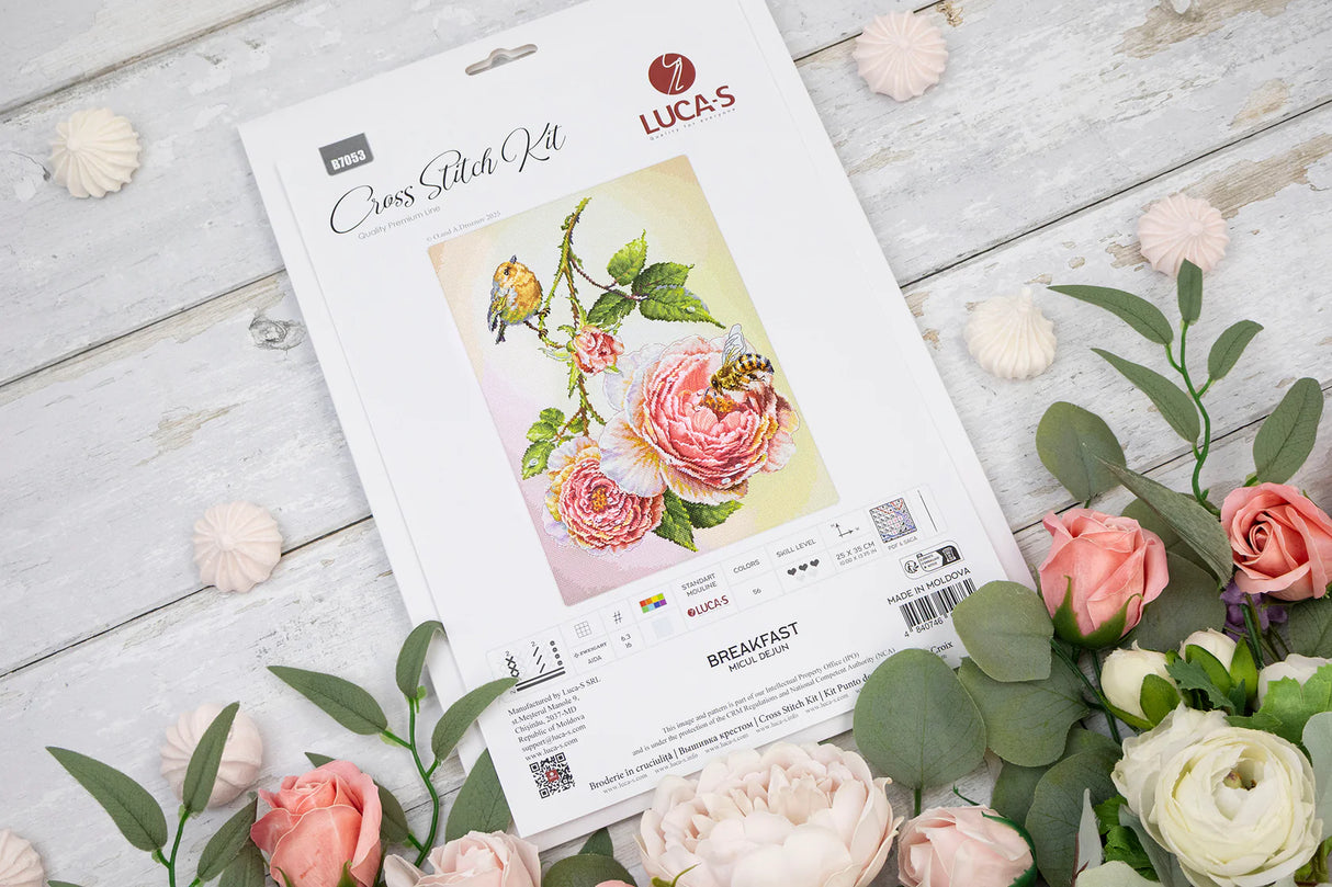 Kit de Punto de Cruz Luca-S - Breakfast B7053