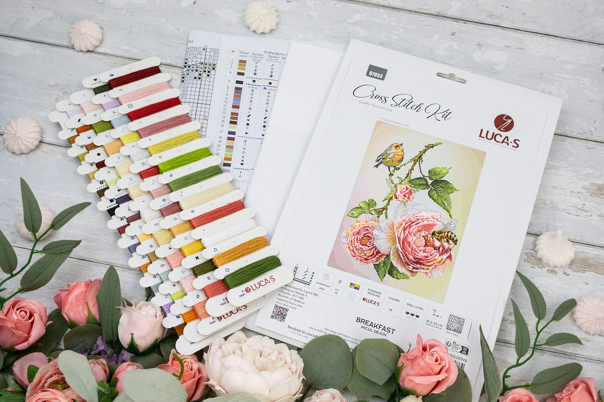 Kit de Punto de Cruz Luca-S - Breakfast B7053