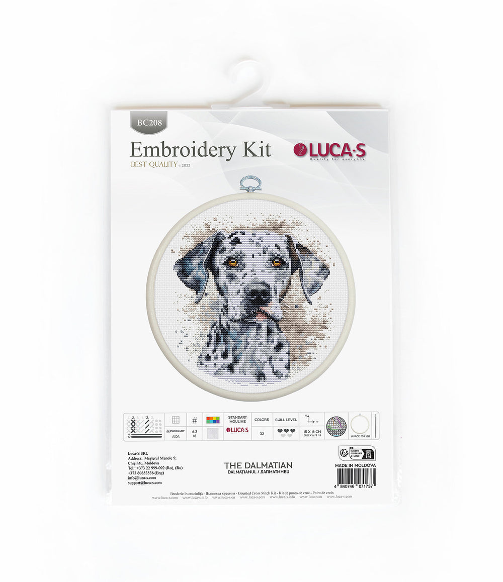 Cross Stitch Kit - The Dalmatian - BC208 Luca-S