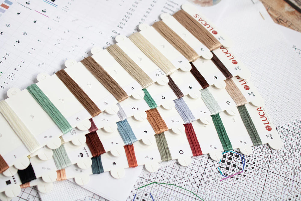 Kit de Punto de Cruz - El Labrador - BC211 Luca-S