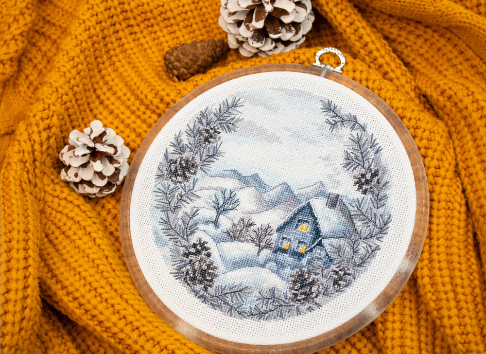 Kit de point de croix - L'hiver - BC218 Luca-S