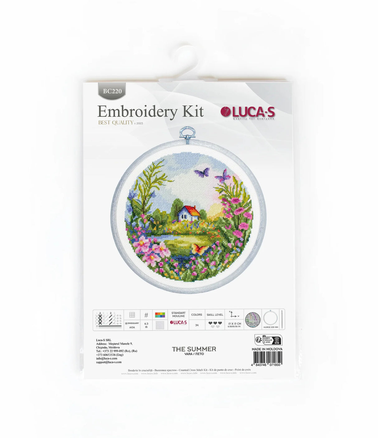 Cross Stitch Kit - The Summer - BC220 Luca-S