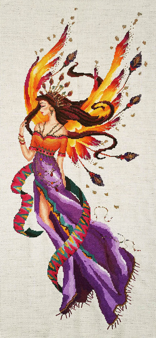 Queen Sari - Bella Filipina - Cross stitch chart BF008