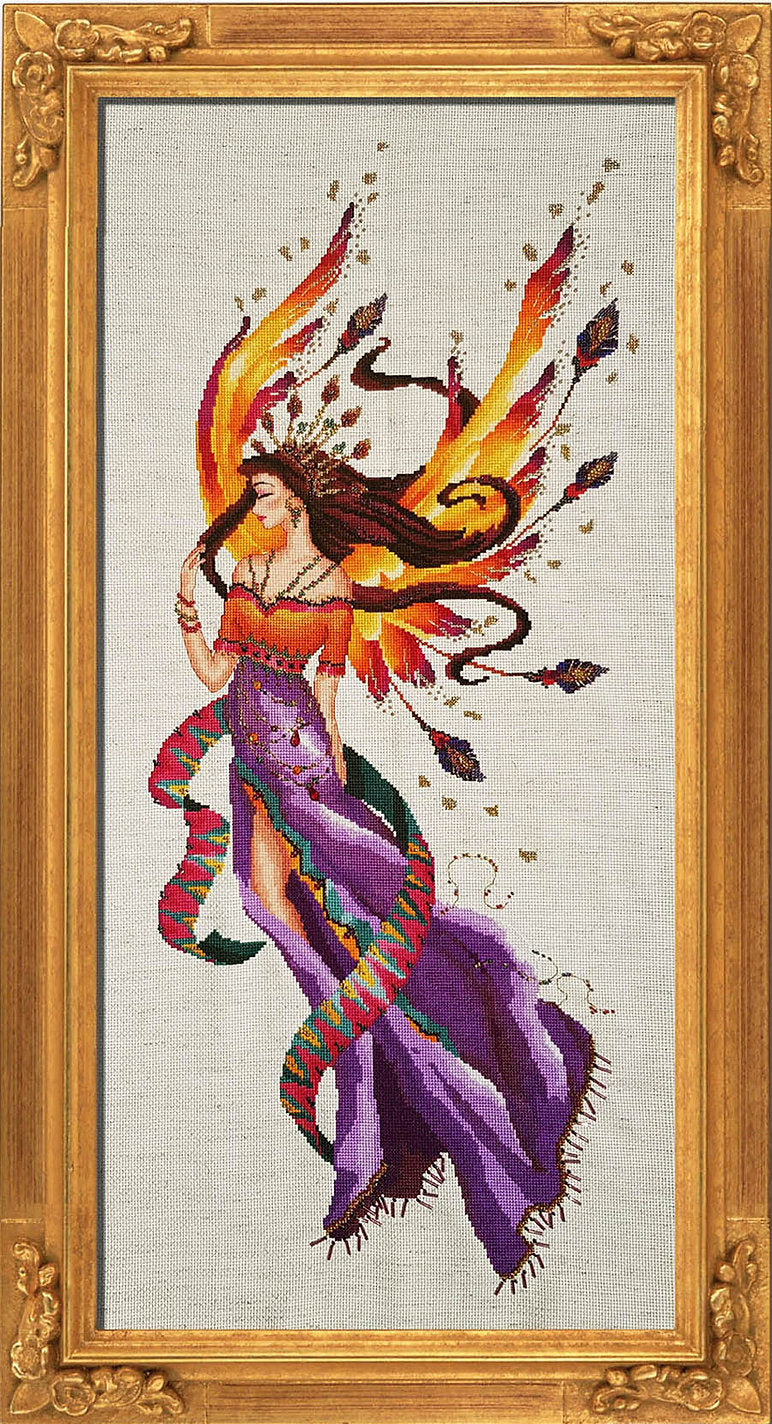 Queen Sari - Bella Filipina - Cross stitch chart BF008