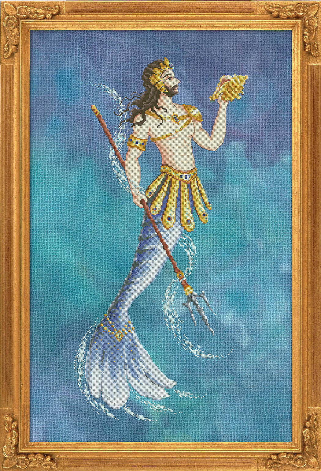 Triton - Bella Filipina - Grille point de croix BF023