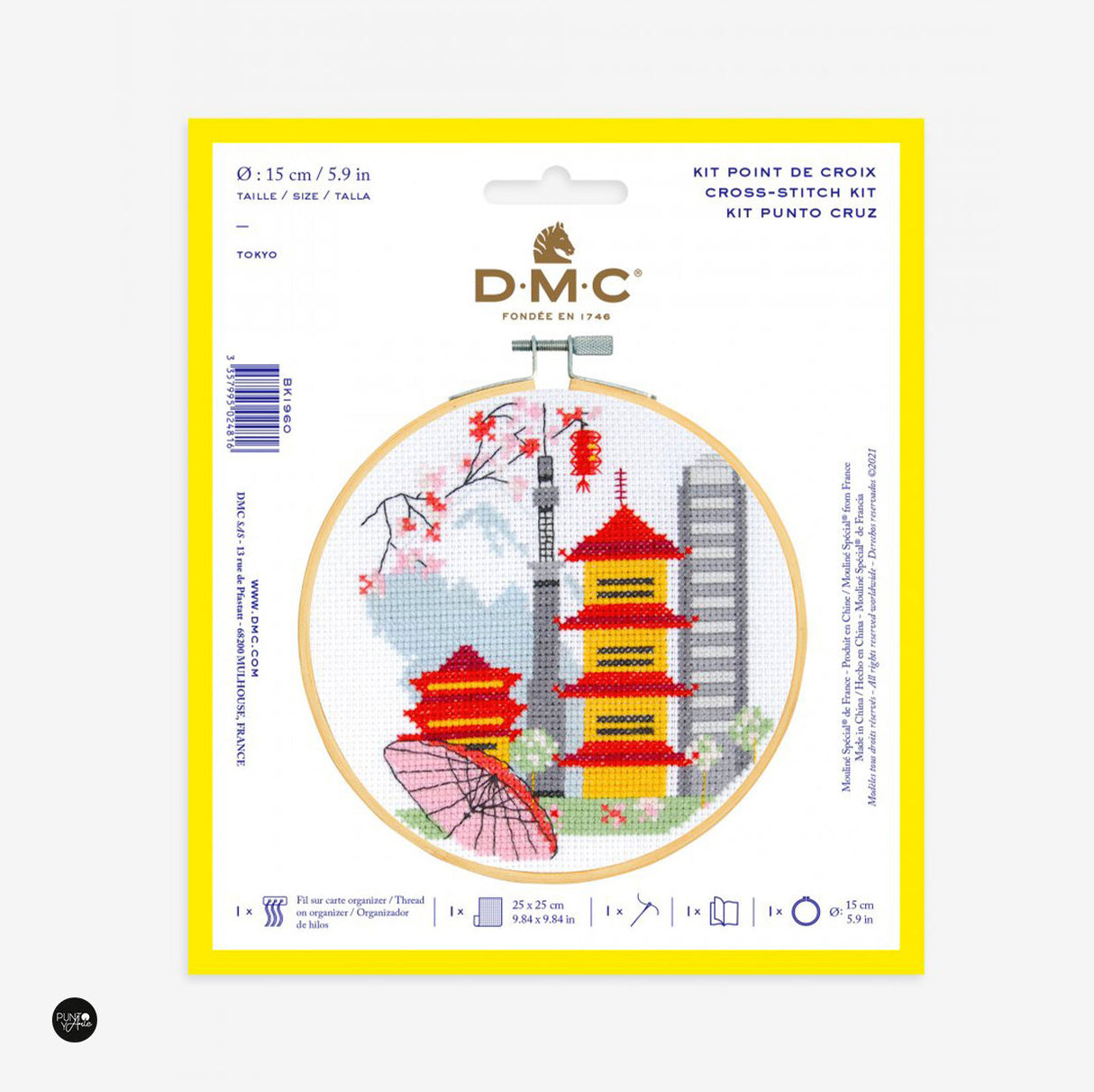 Cross stitch kit "TOKYO" - DMC BK1960